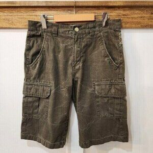 Tommy Hilfiger, Shorts, Men's, Size, 31, Green, Faded, Distressed, Y2K, Vintage